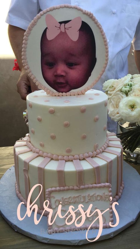 Chrissy Teigen Baby Shower Cake Chrissy Teigen Baby Shower Cake