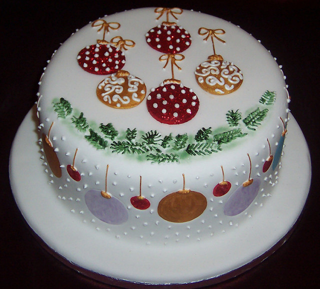 Christmas Cake Design