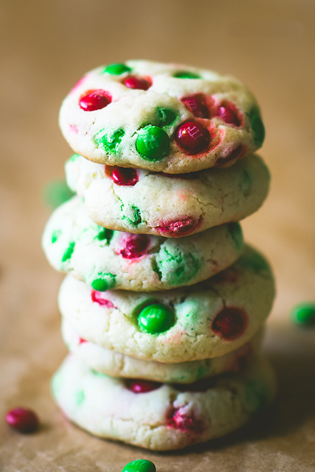 Christmas Cake Mix Cookies