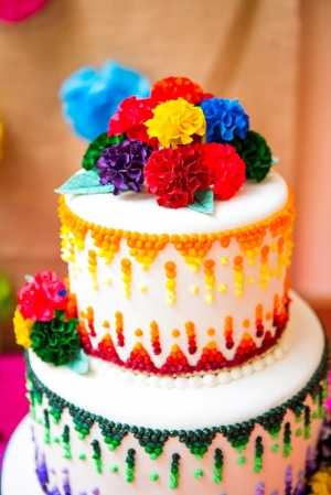 Cinco De Mayo Wedding Cake