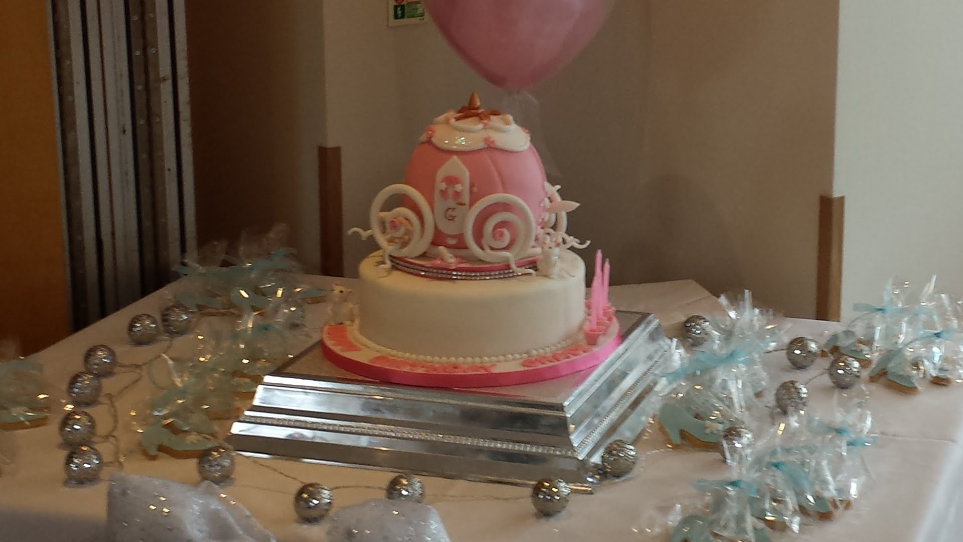 Cinderella Carriage Cake