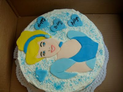 Cinderella Cupcake Cake