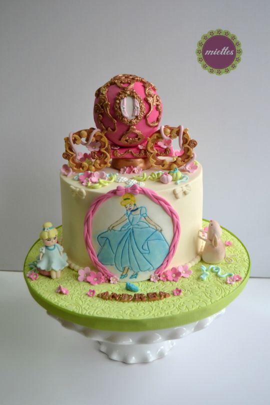 Cinderella Doll Birthday Cake Cinderella Doll Birthday Cake