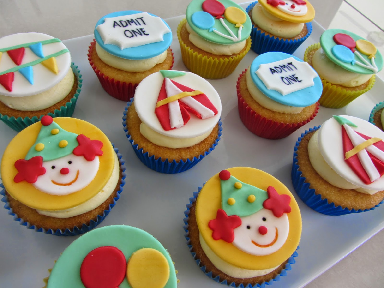 Circus Cupcakes