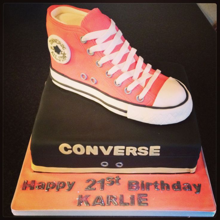 Converse Birthday Cake Girls