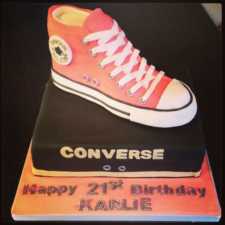Converse Birthday Cake Girls Converse Birthday Cake Girls