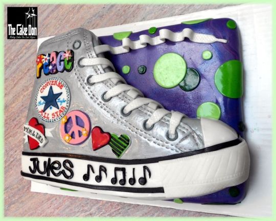 Converse Chuck Taylor Birthday Cake