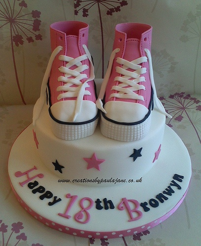 Converse Shoe Cake