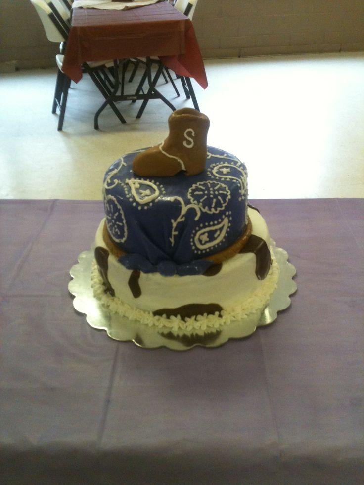 Cowgirl Western Sweet 16 Birthday Cake Cowgirl Western Sweet 16 Birthday Cake
