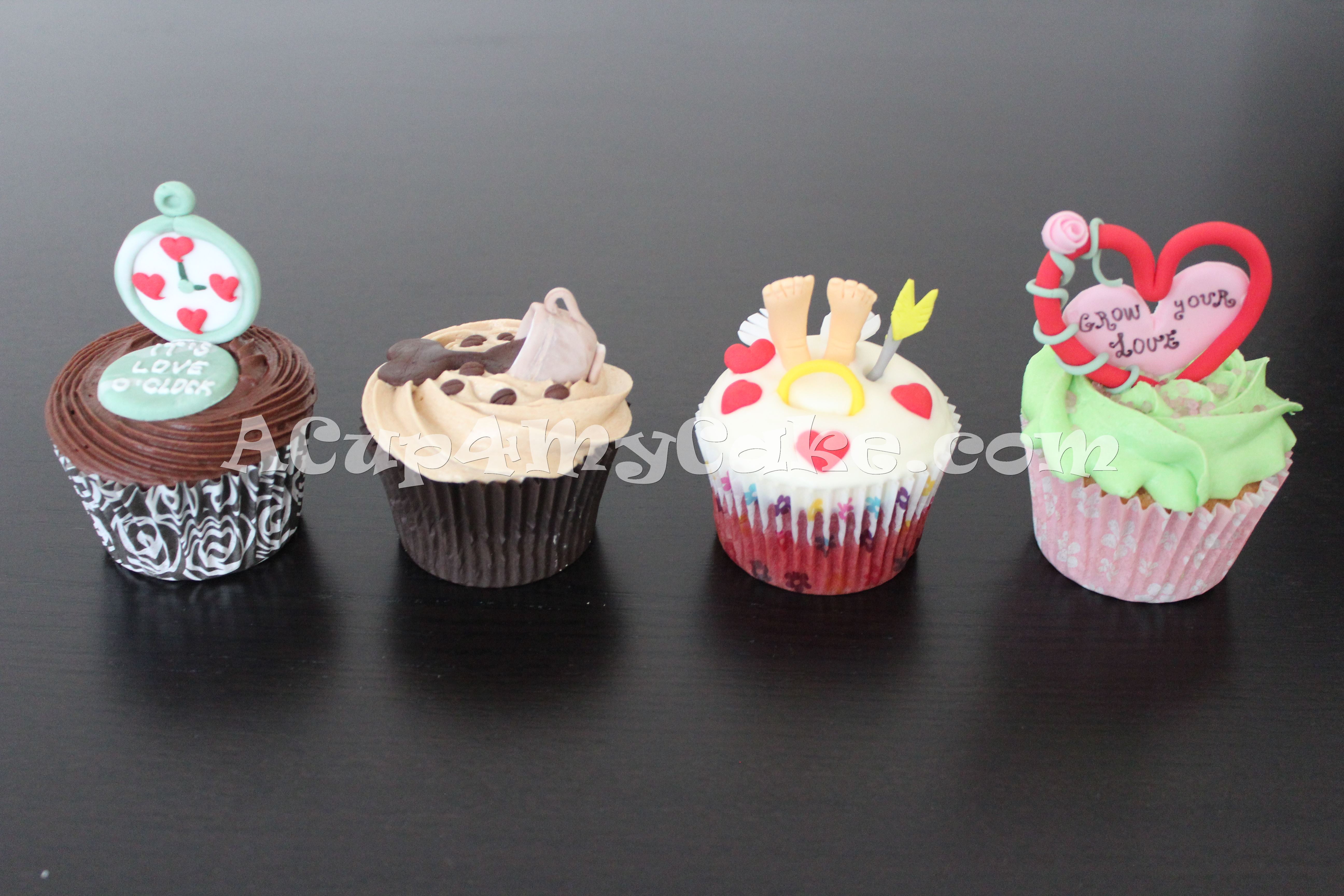 Creative Valentine Cupcakes
