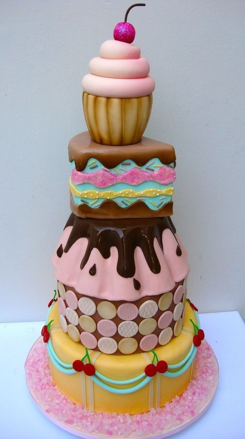 Cupcake Birthday Cake