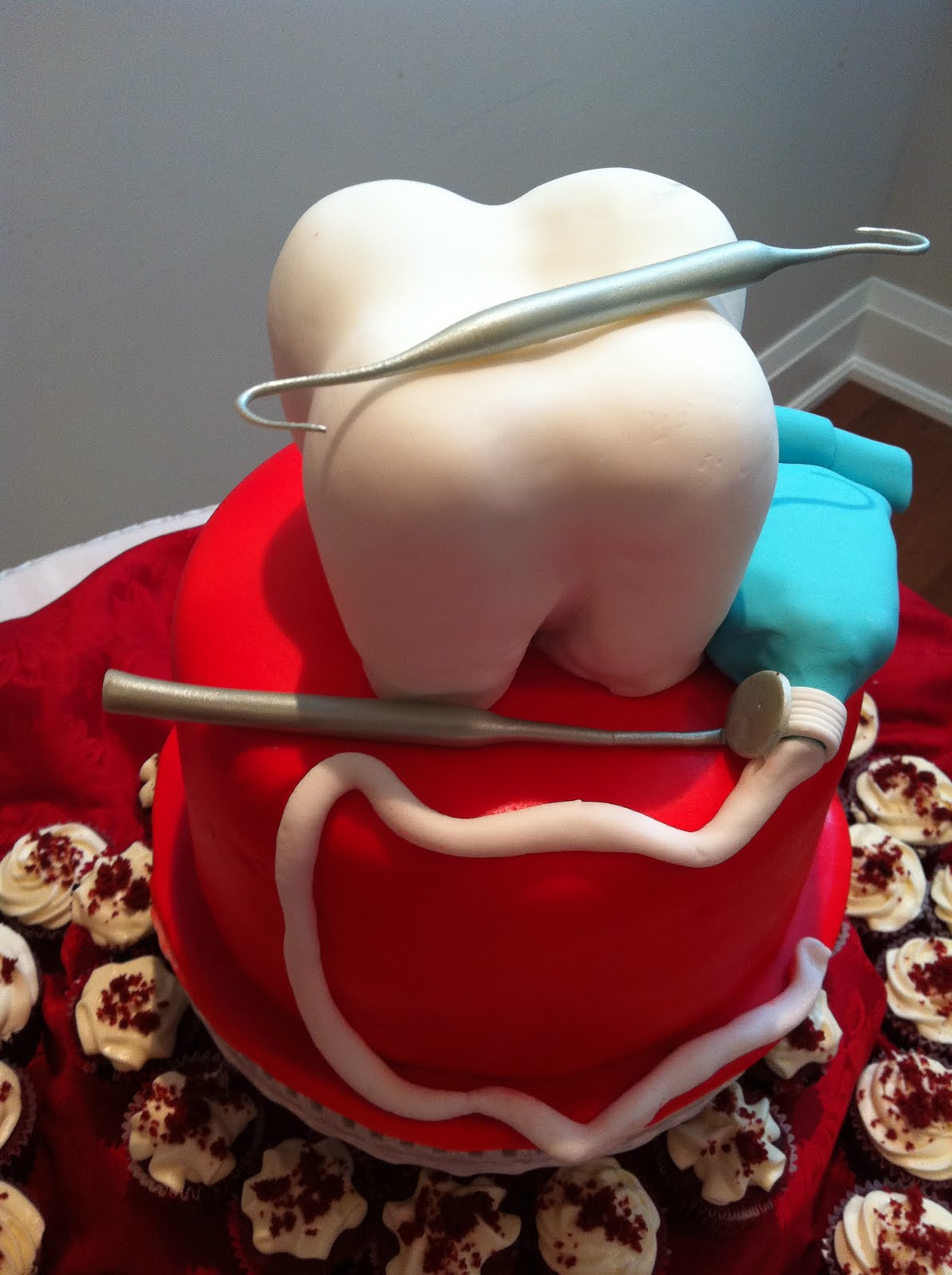 Dentist Birthday Cake