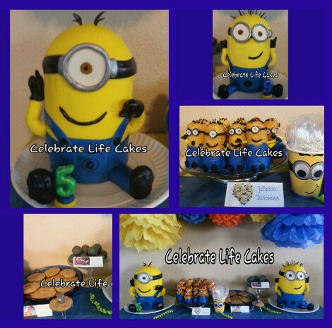 Despicable Me Minion Cake