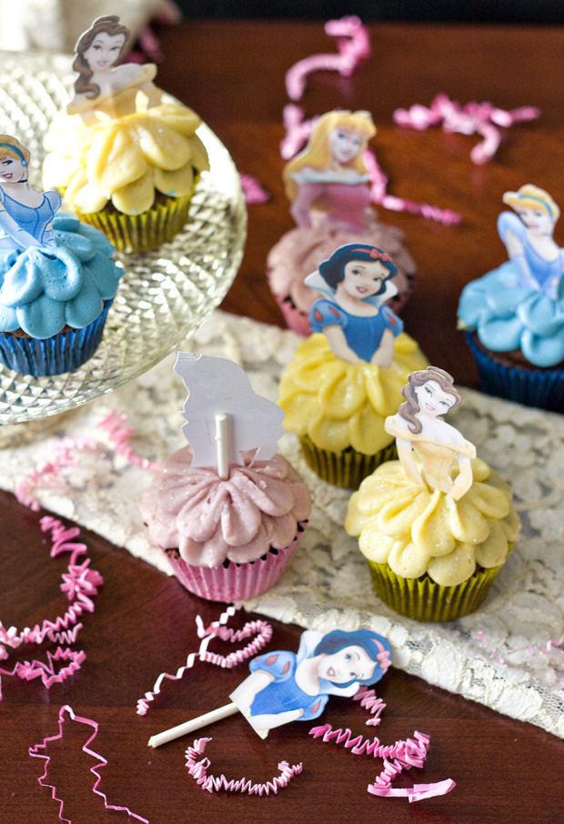 Disney Princess Cupcakes Ideas
