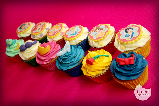 Disney Princess Cupcakes