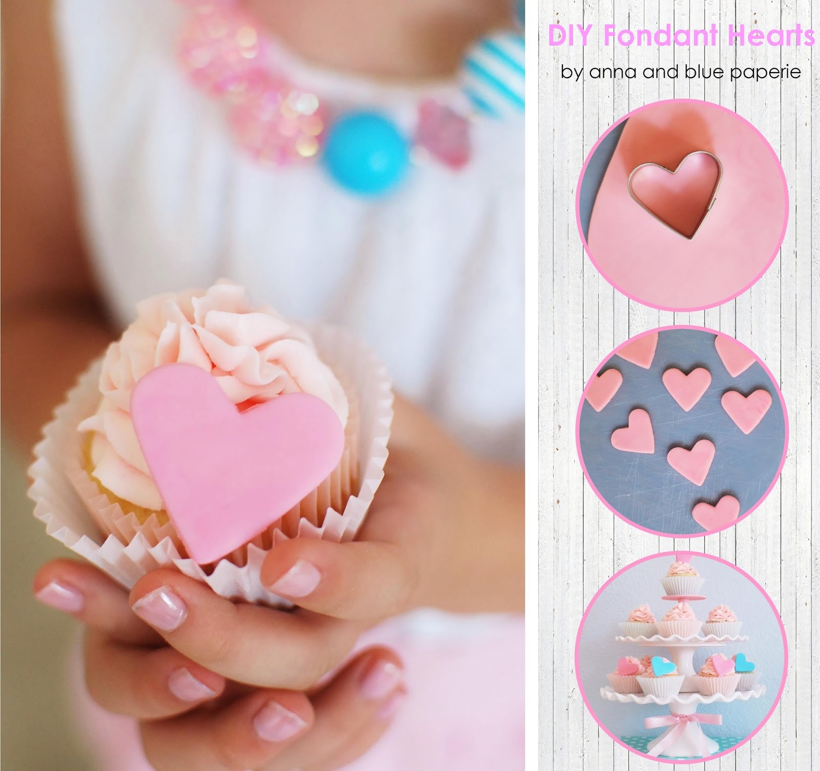 DIY Fondant Cupcake Toppers