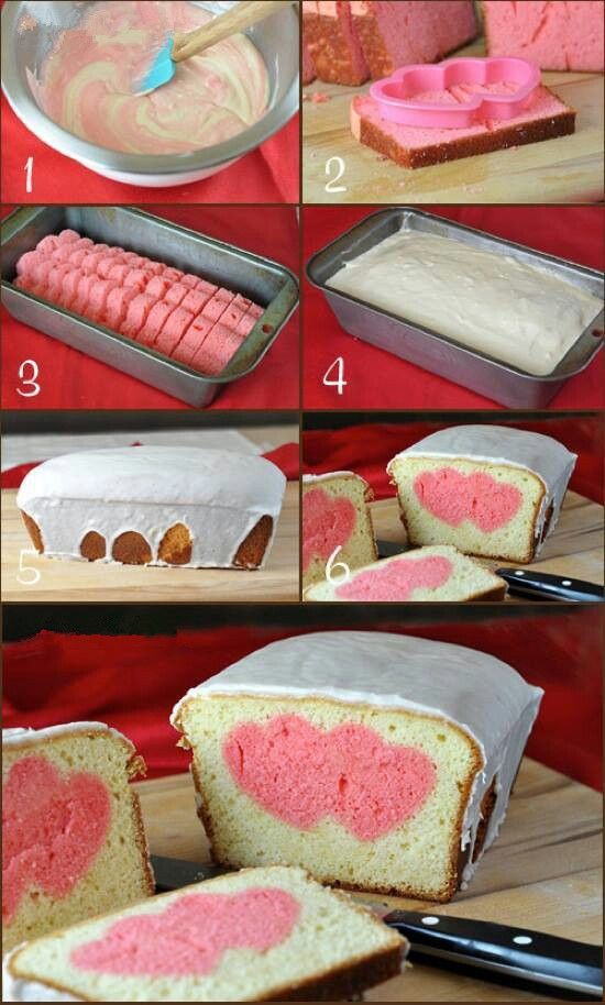 DIY Valentine's Day Cake