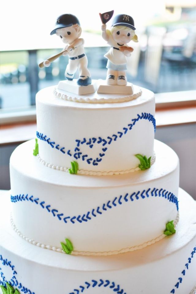 Dodgers Precious Moments Wedding Cake Topper