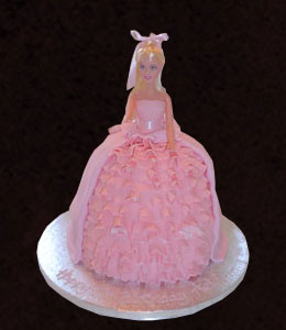 Doll Birthday Cake