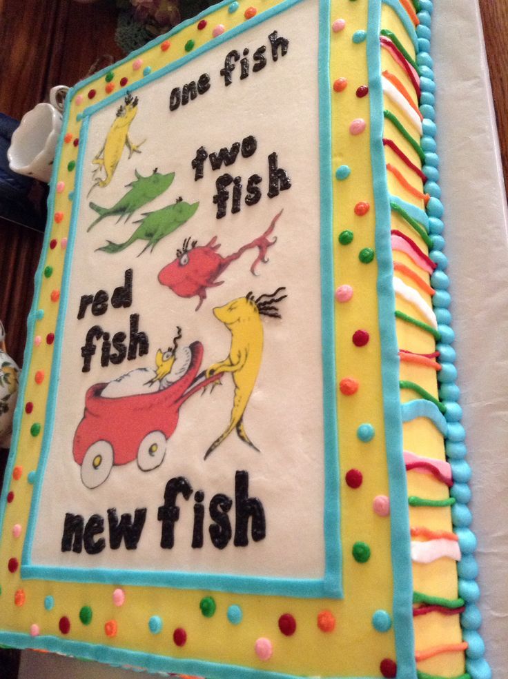 Dr. Seuss Baby Shower Cake Ideas