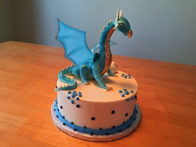 Dragon Birthday Cake Design