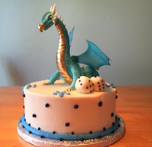 Dragon Birthday Cake