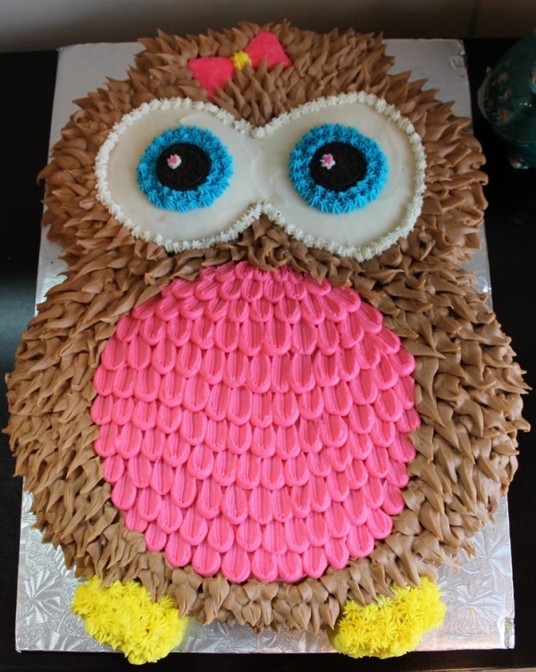 Easy Owl Cake Ideas