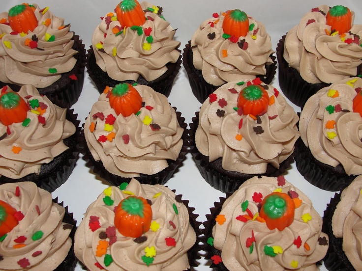 11 Easy Fall Themed Cupcakes Photo Easy Fall Cupcake Ideas Fall