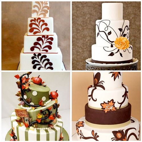 Fall Wedding Cake Ideas