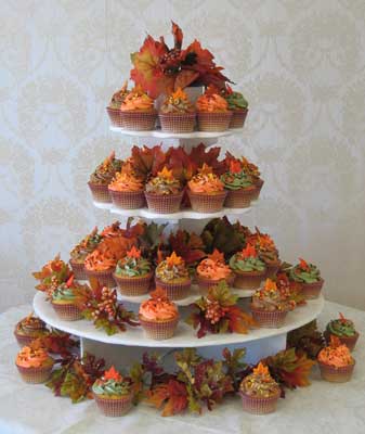 Fall Wedding Cupcake Ideas