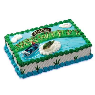 Field and Stream Bass Cake