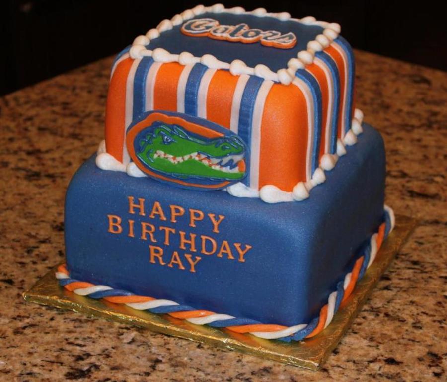 Florida Gators Birthday Cake