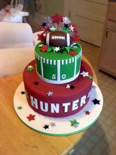 Football Birthday Cake