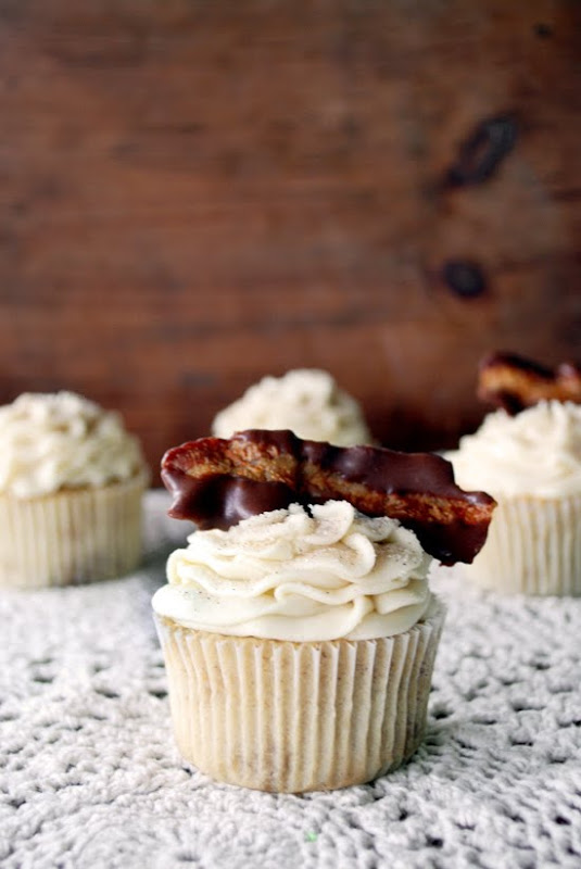 French Toast Cupcakes with Bacon