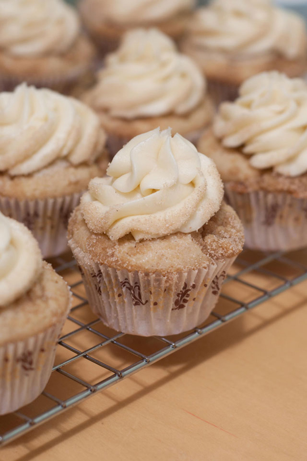 French Toast Cupcakes with Maple Frosting