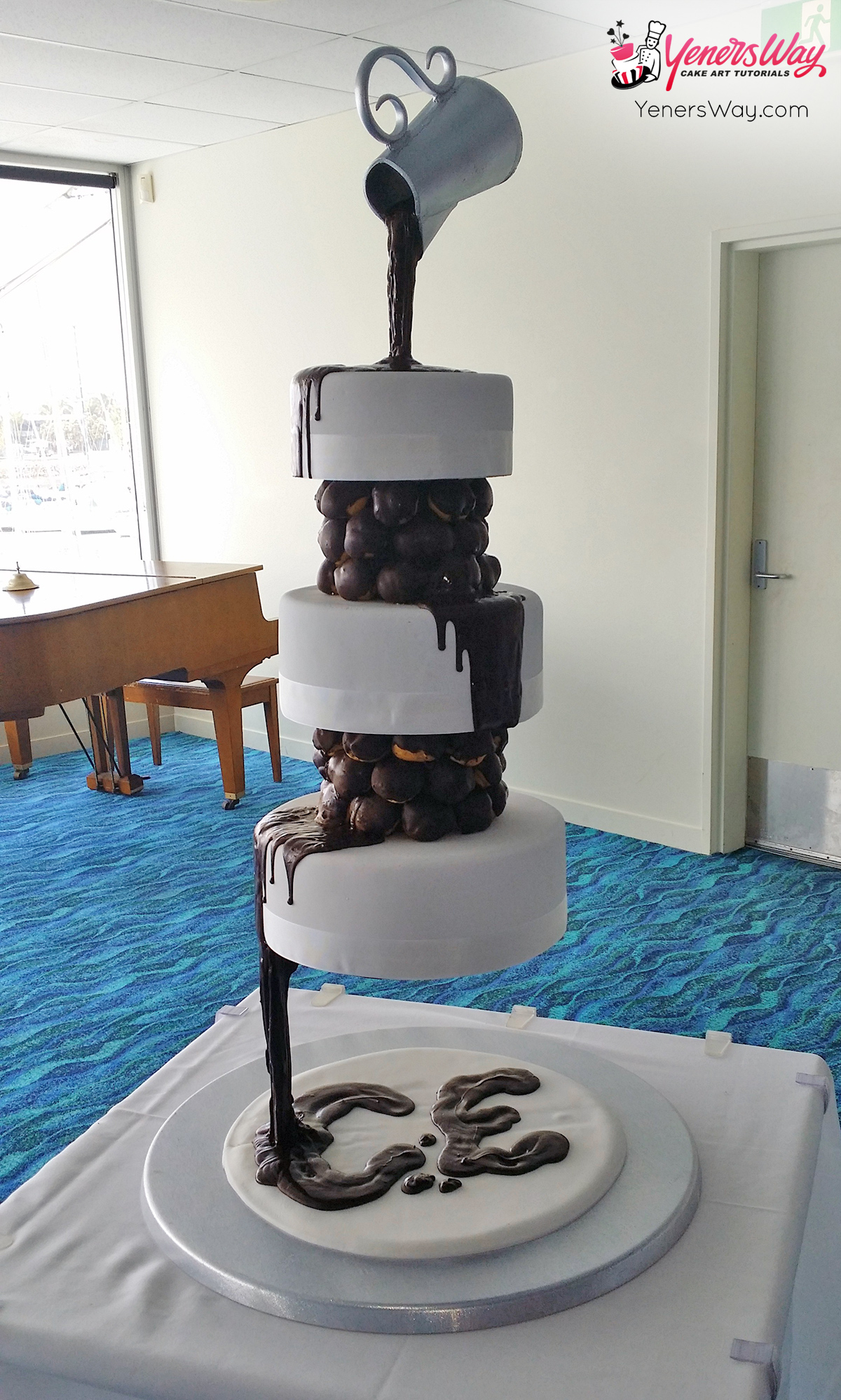 Gravity-Defying Cake