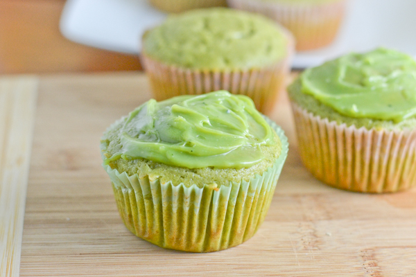 Green Tea Chocolate Cupcakes