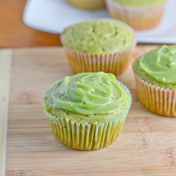 Green Tea Chocolate Cupcakes