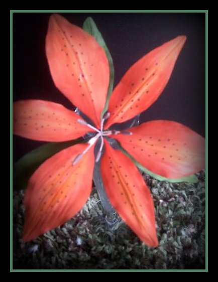 Gum Paste Tiger Lilies