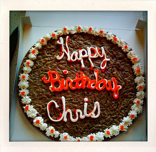Happy Birthday Chris Cake