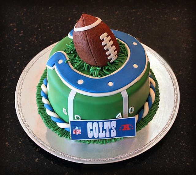 Happy Birthday Colts Cake