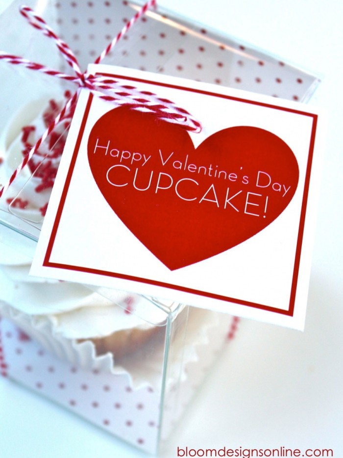 Happy Valentine's Day Cupcake