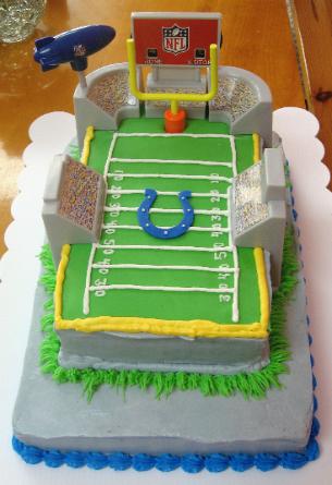 Indianapolis Colts Birthday Cake