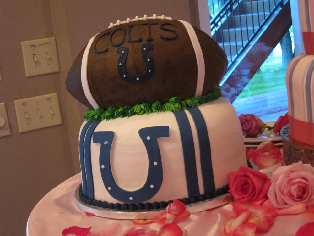 Indianapolis Colts Grooms Cake