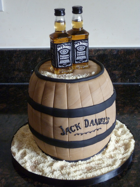 Jack Daniel's Birthday Cake