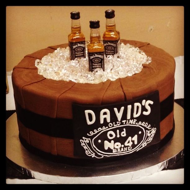 Jack Daniel's Birthday Cake