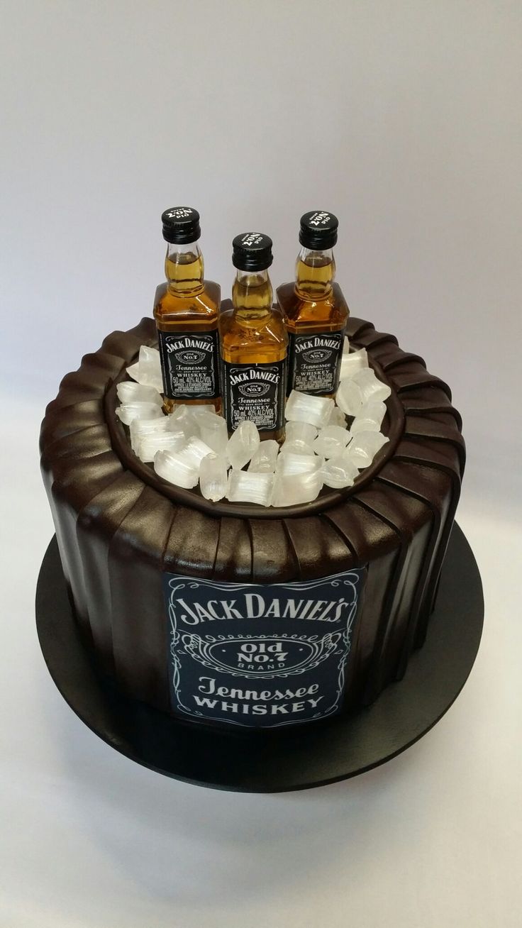 Jack Daniel's Birthday Cake