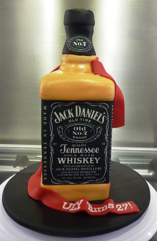 Jack Daniel's Cake