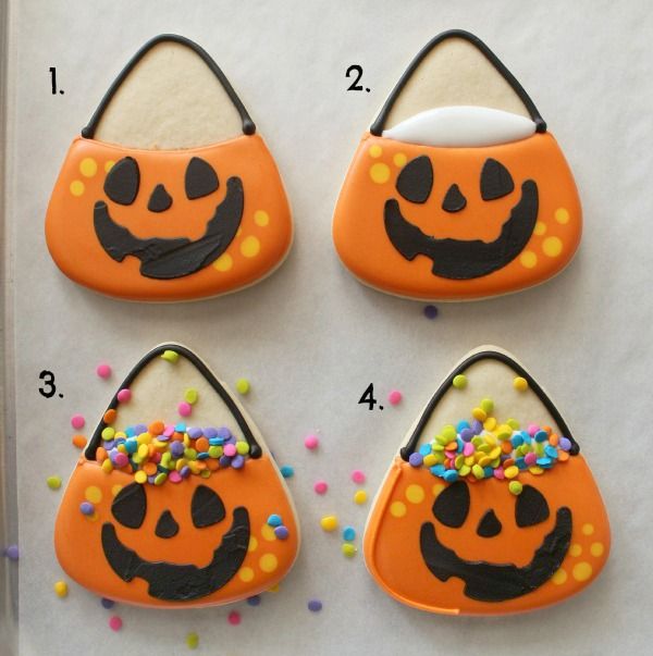 Jack Halloween Sugar Cookies