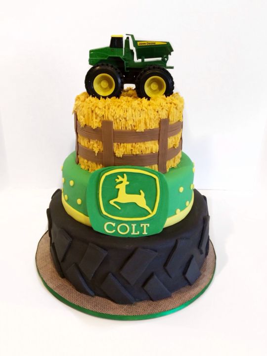 John Deere Birthday Cake